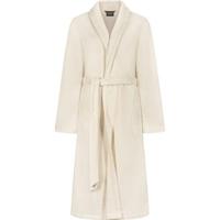 Cawö Cawo Dames Badjas met Sjaalkraag 836 champagne 36/38 - thumbnail