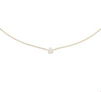 TFT Collier Geelgoud Zirkonia 0,8 mm x 40+4 cm - thumbnail