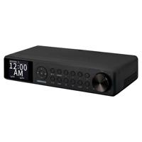 MEDION P66750 keukenonderbouwradio (DAB+ keukenradio, PLL FM-radio, dimbaar TFT-kleurendisplay, kookwekker, bluetooth, ledstrip, incl. montagemateriaal) zwart - thumbnail