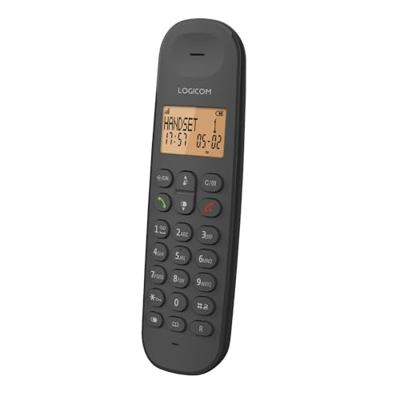 Draadloze vaste telefoon - LOGICOM - DECT ILOA 150 SOLO - Leisteen - Zonder antwoordapparaat - thumbnail