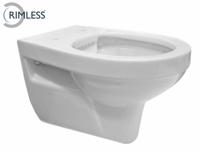 Trevi wandcloset rimless glans wit - thumbnail