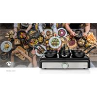 Nedis Party Wokset | Grill | 6 Personen | 1 stuks - FCRA310FBK6 FCRA310FBK6 - thumbnail