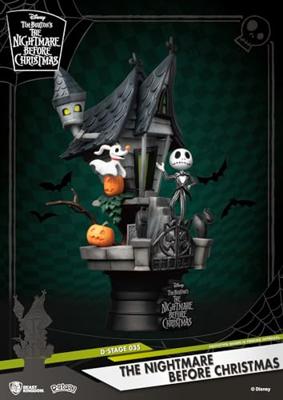 Nightmare before Christmas D-Stage PVC Diorama Jack's Haunted House 15 cm