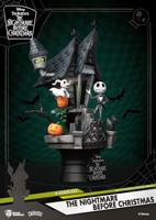 Nightmare before Christmas D-Stage PVC Diorama Jack's Haunted House 15 cm - thumbnail