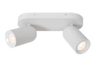 Lucide PUNCH - Plafondspot - 2xGU10 - Wit - thumbnail