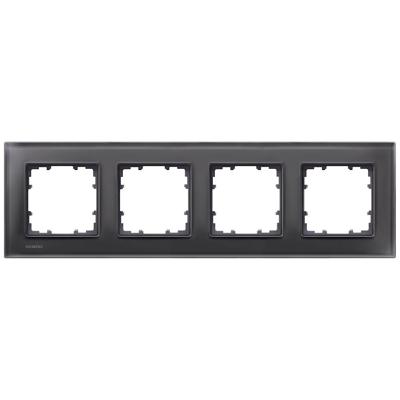 Siemens 5TG12042 Frame 4-voudig Delta Zwart Schakelmateriaal 1 stuk(s)