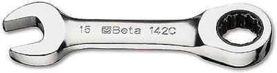 Beta Omschakelbare ratelringsteeksleutels, recht kort model 142C 10 - 001420110