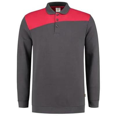 Tricorp polosweater - Bicolor Naden - 302004 - koningsblauw/marine blauw - maat M