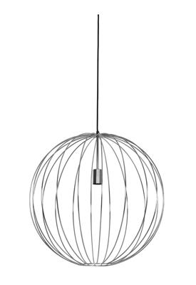 Light & Living Hanglamp 'Suden' 60cm, kleur Chroom Light & Living Hanglamp 'Suden' 60cm, kleur Chroom