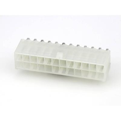 Molex 353182420 Male header, inbouw (standaard) Totaal aantal polen: 24 Rastermaat: 4.20 mm Inhoud: 1 stuk(s) Bulk