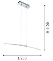 Eglo Led HanglampLasana - 95147 - thumbnail