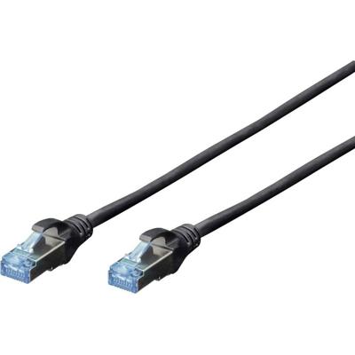Digitus DK-1532-020/BL RJ45 Netwerkkabel, patchkabel CAT 5e SF/UTP 2.00 m Zwart Verdraaide paren 1 stuk(s) Digitus DK-1532-020/BL RJ45 Netwerkkabel, patchkabel CAT 5e SF/UTP 2.00 m Zwart Verdraaide paren 1 stuk(s)