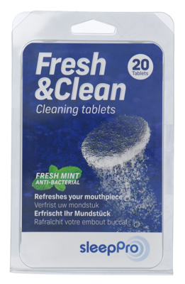 SleepPro Fresh & Clean Reinigingstabletten Bitjes SleepPro Fresh & Clean Reinigingstabletten Bitjes