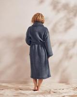 Essenza Essenza Nama Uni Bathrobe XL Sloe blue - thumbnail