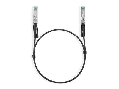 TP-LINK TL-SM5220-1M Glasvezel kabel SFP+ DAC Zwart TP-LINK TL-SM5220-1M Glasvezel kabel SFP+ DAC Zwart