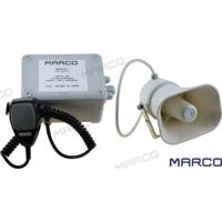 GS12204 - 12V elektronische megafoon mist/vhs/microfoon - thumbnail
