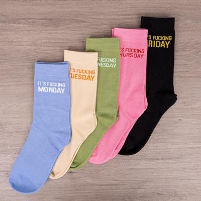 Fucking Week sokken (set van 5) Fucking Week sokken (set van 5)