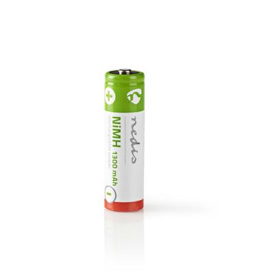 Oplaadbare NiMH batterij AA | 1,2 V | 1300 mAh | 4 stuks | Blister