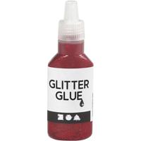 Creativ Company Glitterlijm rood, 25 ml - thumbnail