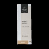 Massageolie belaste spieren glas met pomp 100 Milliliter - thumbnail