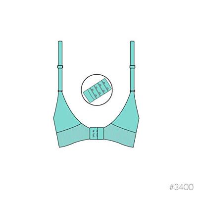 Gewatteerde borstvoedings- & zwangerschapsbeha zonder naden GelWire® CARRIWELL zwart