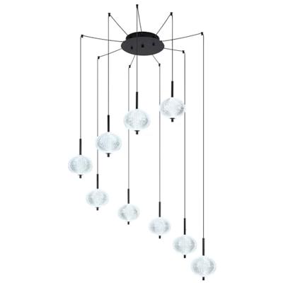Globo Unieke hanglampCeps 9-lichts - 16042-9H