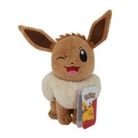 Jazwares Pokémon knuffel pluche eevee, 20cm - thumbnail