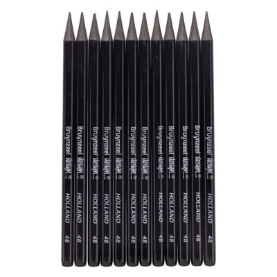 Bruynzeel design grafietstift 4b - 12st.