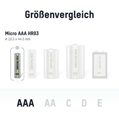 Ansmann AAA 550mAh Solar 8x Ansmann AAA 550mAh Solar 8x