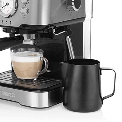 Princess 01.249412.01.001 Capsulemachine RVS, Zwart Nespresso