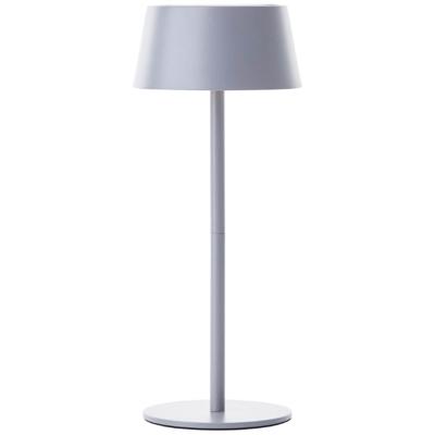 Buitentafellamp - BRILLIANT - PICCO - LED en solar - Metaal en kunststof - 5 W - Matgrijs