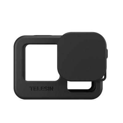 Telesin beschermhoes siliconen v2 voor GoPro Hero 9/10/11/12/13 - zwart