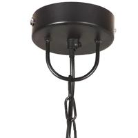 Hanglamp industrieel rond 25 W E27 32 cm gitzwart - thumbnail