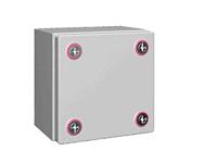 Rittal KX 1500.000 Installatiebehuizing, Wandbehuizing 150 x 150 x 120 Plaatstaal Lichtgrijs 1 stuk(s) - thumbnail