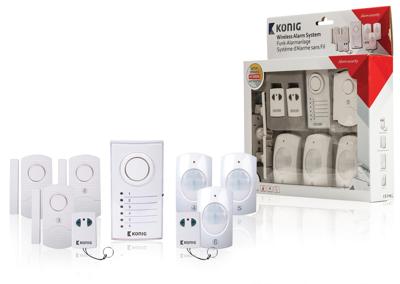Draadloos alarmsysteem plug and play