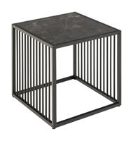 Bendt Bijzettafel 'Esme' Marmerlook, 40 x 40cm - thumbnail