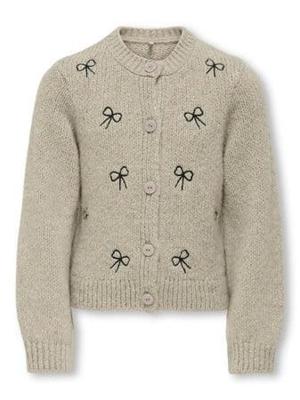 Kids ONLY winter vest meisjes - grijs - KogCody - regular fit, gebreid