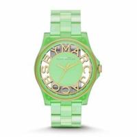 Horlogeband Marc by Marc Jacobs MBM4569 Kunststof/Plastic Groen 20mm - thumbnail