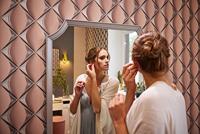 Livingwalls My Home My Spa roze behang | 386914 - thumbnail