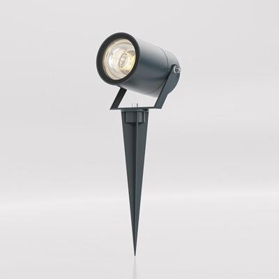 Spikey LED prikspot - GU10 4 Watt 345 Lumen - Dimbaar - Kantelbaar - 4000K neutraal wit - IP64 Waterdicht - Antraciet - Tuinspot - Pinspot