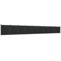 Schuttingpaneel 1564x186 cm HKC grijs - thumbnail