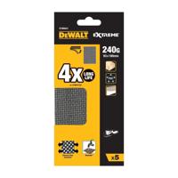 DeWALT DTM8624 Mesh Schuurgaas Rechthoek 93x190mm K240 VE=5 - thumbnail