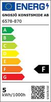 Konstsmide 6578-870 LED-boommantel met app Binnen Energielabel: G (A - G) werkt op het lichtnet Aantal lampen 240 LED Barnsteen - thumbnail