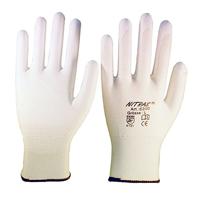 NITRAS SAFETY Glove size 10/xxl nylon white coated - thumbnail