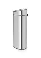 Brabantia – 100680 -Touch Bin New Recycle 10 + 23 litres, Acier Mat - thumbnail