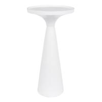 Zuiver Ronde Bijzettafel 'Floss' 28cm, kleur Wit - thumbnail