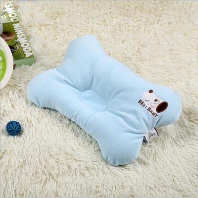 2 PC'S vier seizoenen cervicale bescherming anti-hoofd stereotype baby kussen (blauw)