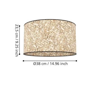 Eglo Natuurlijke plafondlampButterburn Ø 38cm - 43935