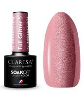Claresa uv/led gellak 5ml full glitter 5 warm pink - thumbnail