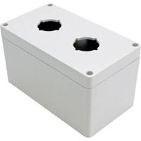 Hammond Electronics 1554PB2D Universele behuizing 160 x 90 x 90 Polycarbonaat Grijs 1 stuk(s) - thumbnail